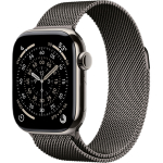 Apple Watch 11 42mm Natural Titanium Case / Natural Milanese Loop