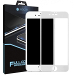 Защитное стекло Приватное 3D MOCOll Black Diamond для iPhone 7/8 Plus Белое