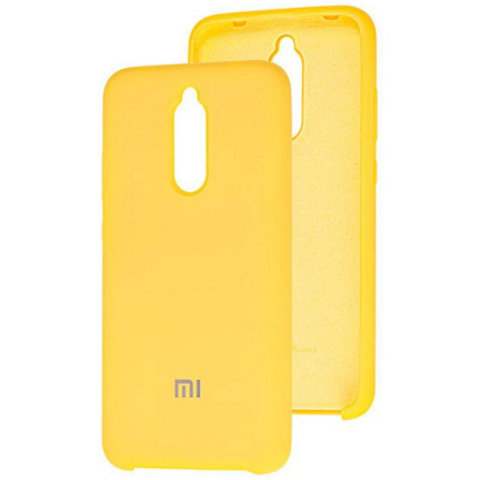 Купить Чехол Xiaomi Redmi 8 Silicone Cover Yellow Red (Красный) Чехол Xiaomi Redmi 8 Silicone Cover Yellow Red (Красный)